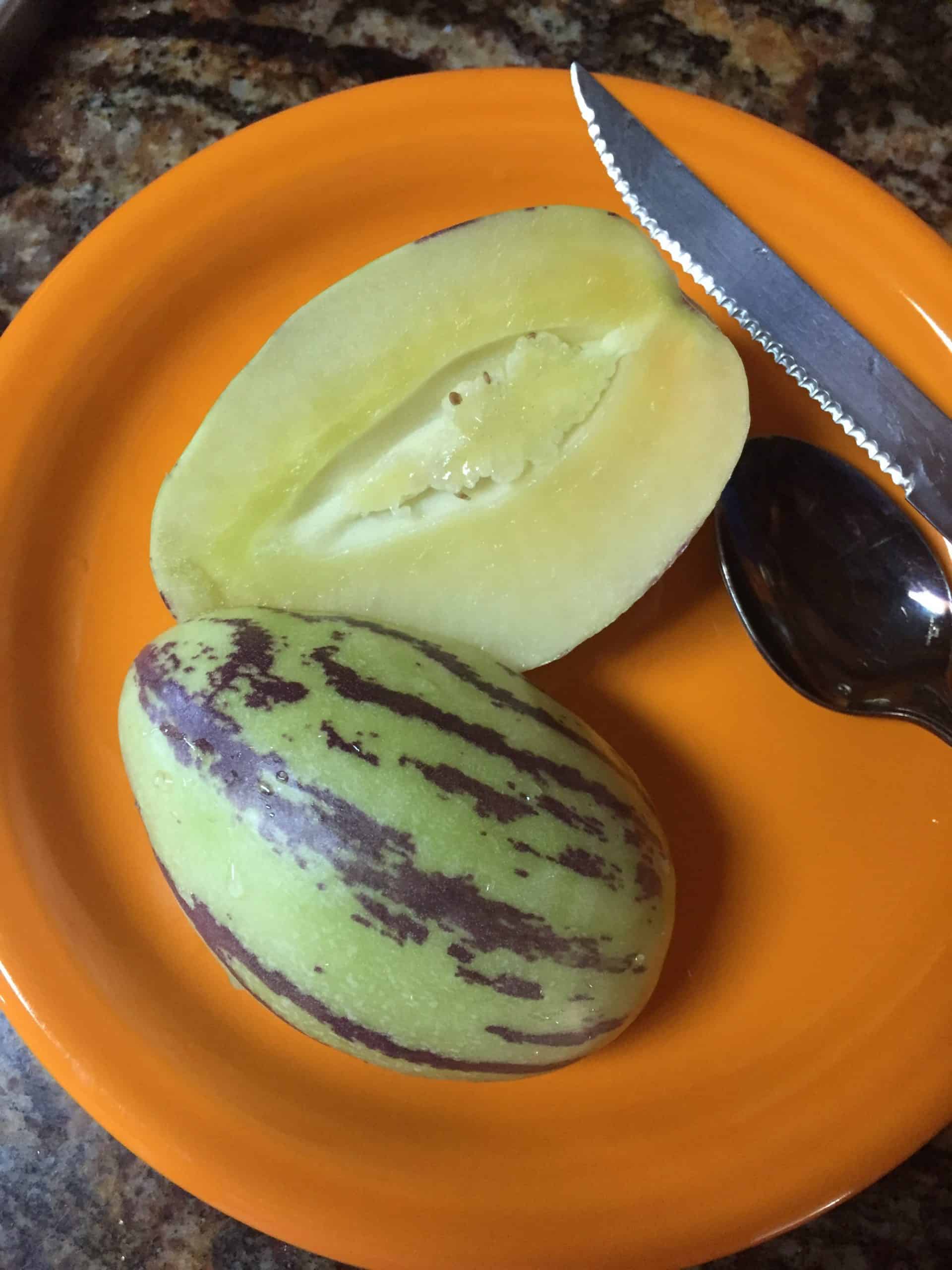 pepino melon inside