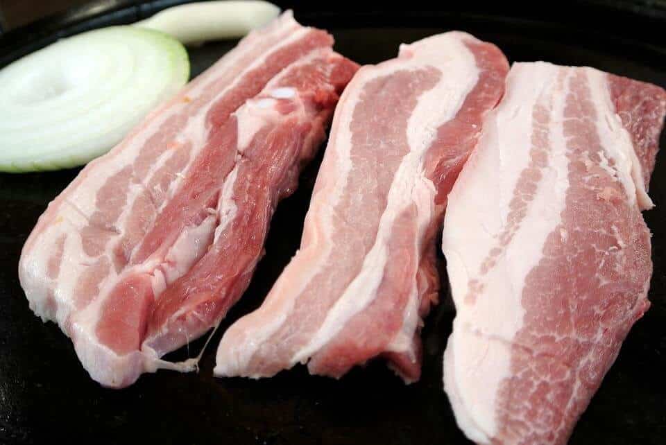 pork slices
