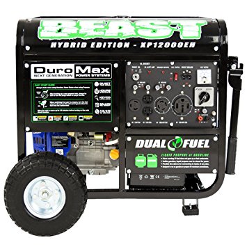 DuroMax Dual Fuel Portable Generator