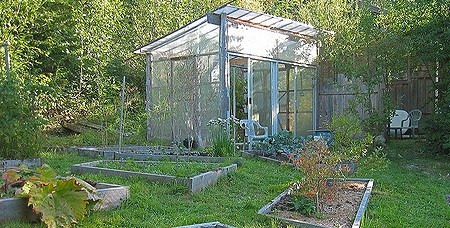 glass greenhouse 